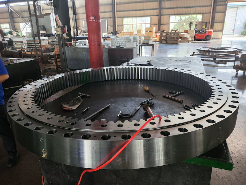 Double-row ball slewing ring bearings