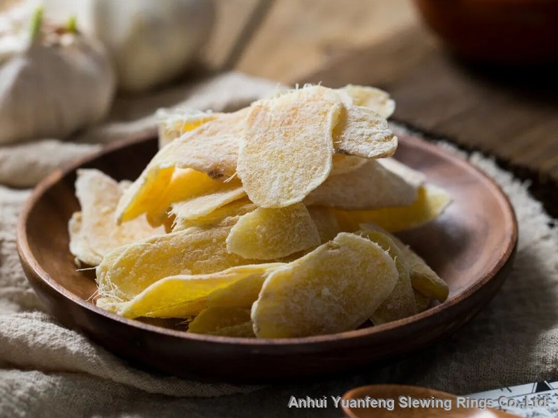 Sun-dried ginger - traditional Da Shu custom
